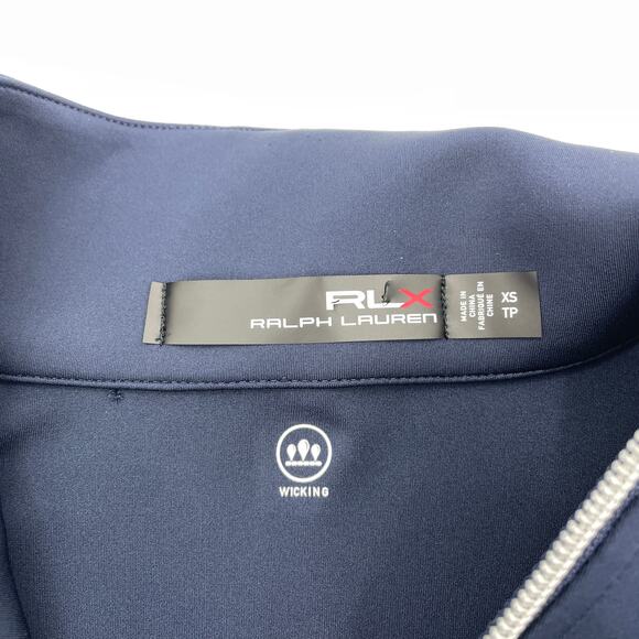 RALPH LAUREN RLX Track Jacket Size XS Full Zip Fitted Stretch Athletic Layer - Picture 3 of 8